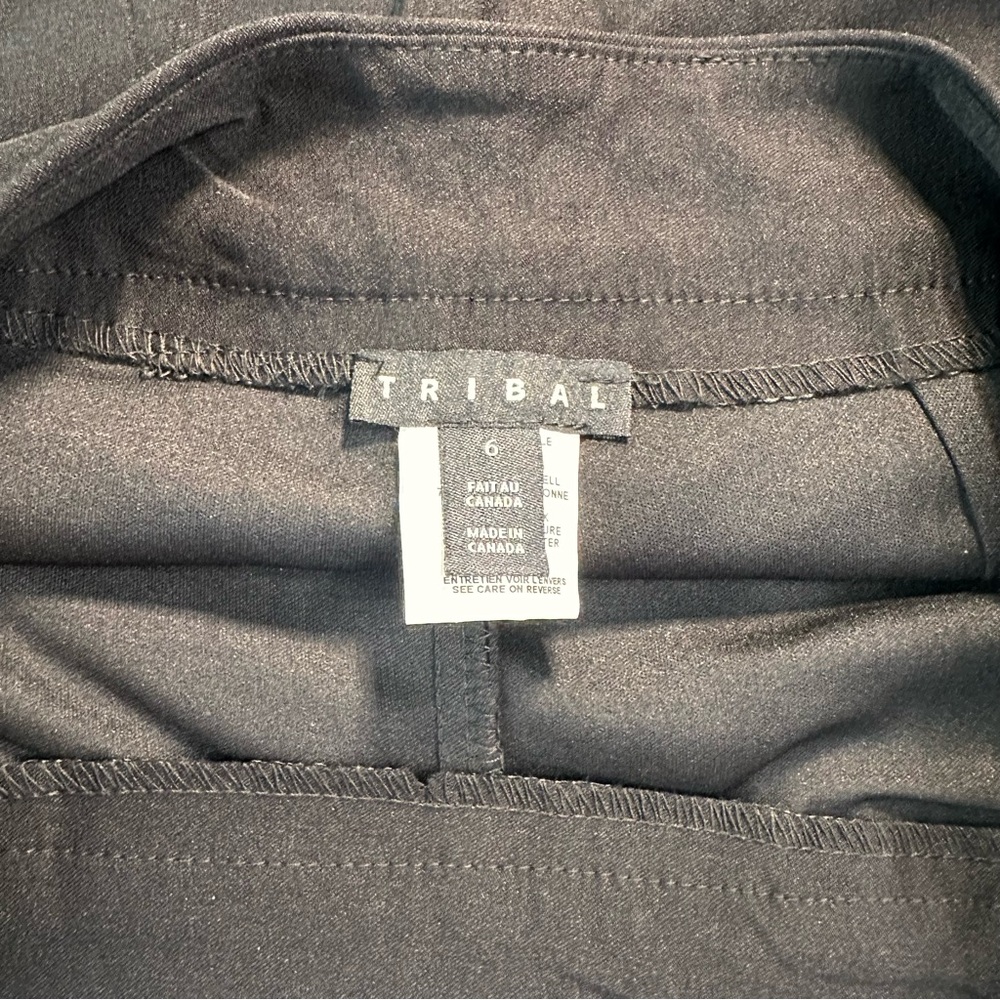 NWT Tribal Black Women's Skort Size 6 - Picture 6 of 9